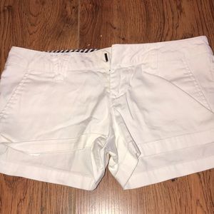 White shorts